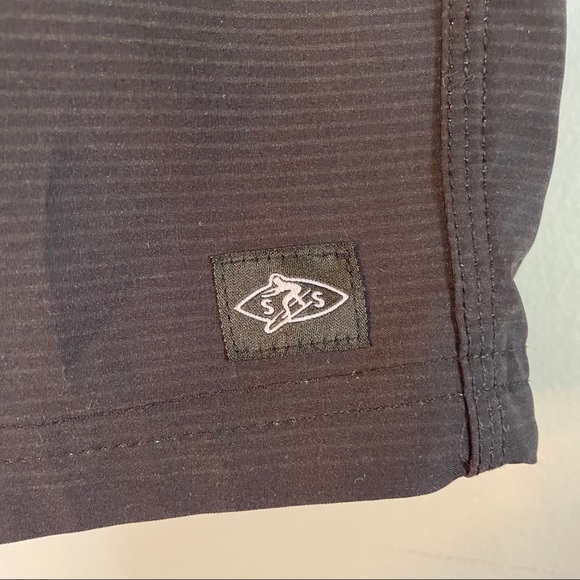 NWOT Surfer Supplies Men’s Boardshorts Sz 34” waist, 9” inseam lined shorts - Picture 2 of 11